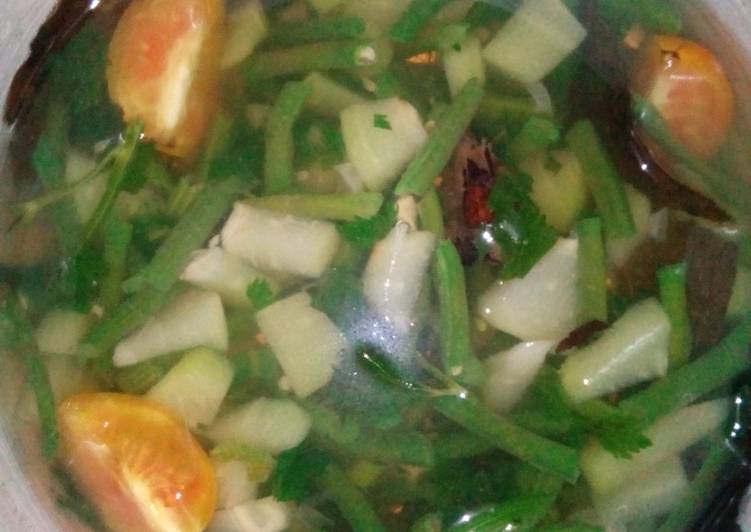 Resep Sayur Bening yang mudah