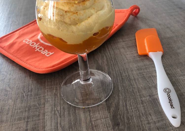 Recette Des Capuccino glacé carotte / orange et sa chantilly au curcuma