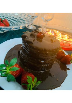 A picture of Pull me up Chocolate Cake.