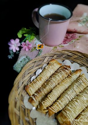 Foto resep Pisang gulung kulit pangsit