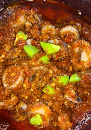 Foto resep Sambal Cumi Petai