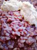 Risotto cu varză roșie, gorgonzola picantă și mascarpone