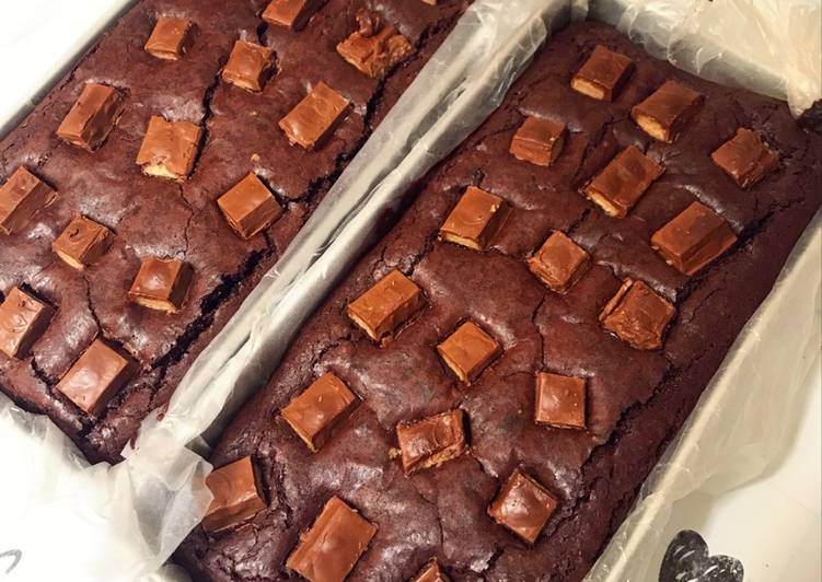 Kit kat fudgy brownies