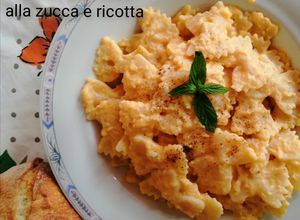 Foto di 🎃Pasta cremosa alla zucca e ricotta 🧀