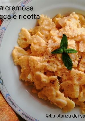 Foto di 🎃Pasta cremosa alla zucca e ricotta 🧀