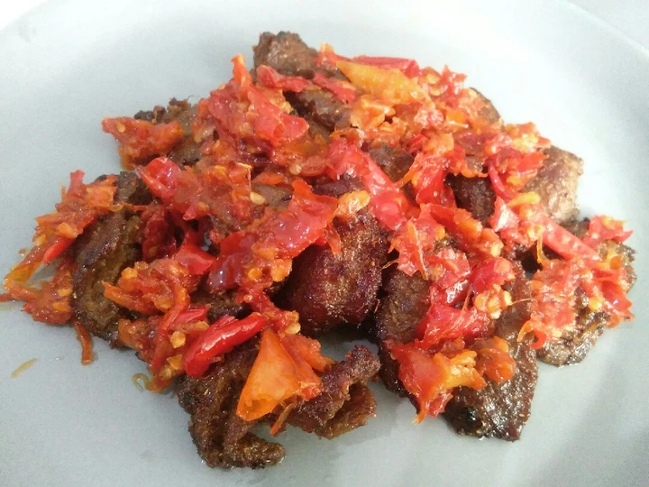 Langkah Mudah untuk Membuat Resep Dendeng sapi balado yang Enak