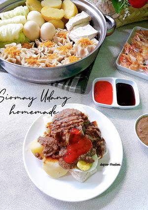 Foto resep SIOMAY UDANG HOMEMADE KOMPLIT ala Abang Abang Kaki Lima