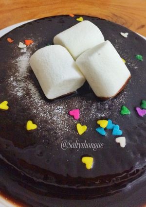 Foto resep Super Moist Steamed Coffee Choco Cake
