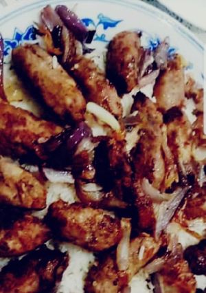 صورة لوصفة اصابع كباب دجاج مشوية بالفرن