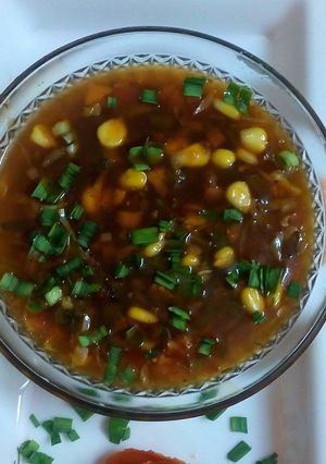 वेजिटेबल मंचो सूप (Vegetables Manchow Soup recipe in hindi) रेसिपी मुख्य फोटो