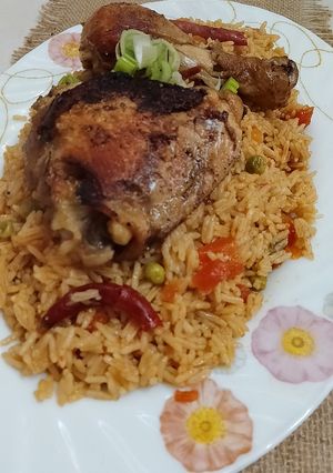 صورة لوصفة ارز بالخضار من مطبخي