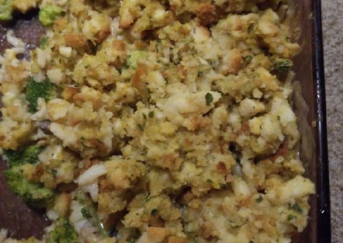 Easiest Way to Make Perfect Broccoli, Ground Turkey and Rice Casserole