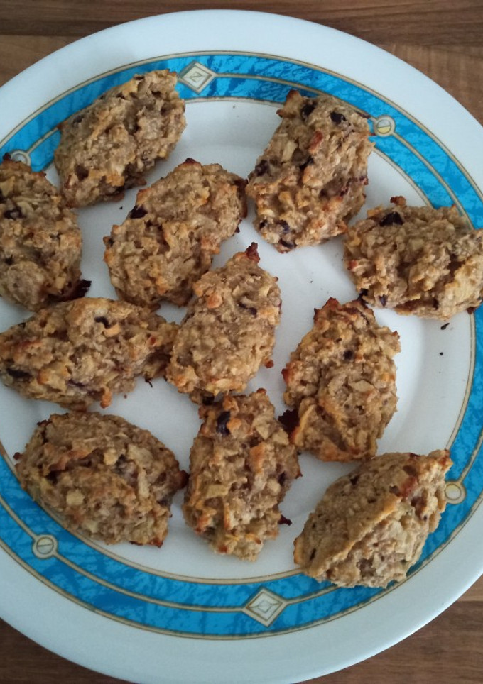 Una foto de Croquetas dulces de avena y frutas