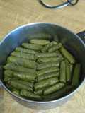 Stuffed Grape Leaves with Giada's Mix