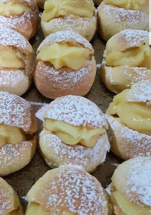 Una foto de Pan de leche