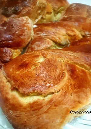 Φωτογραφία της συνταγής Τσουρέκι της Λαμπρής (εύκολο)