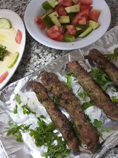 صورة لوصفة كباب على طريقتي