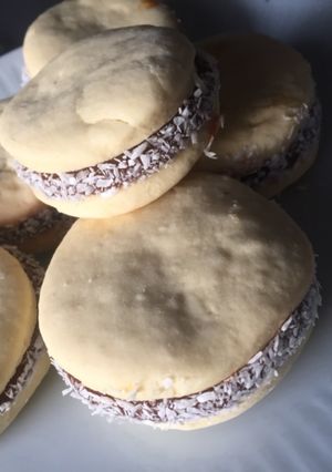 Una foto de Alfajores de maicena
