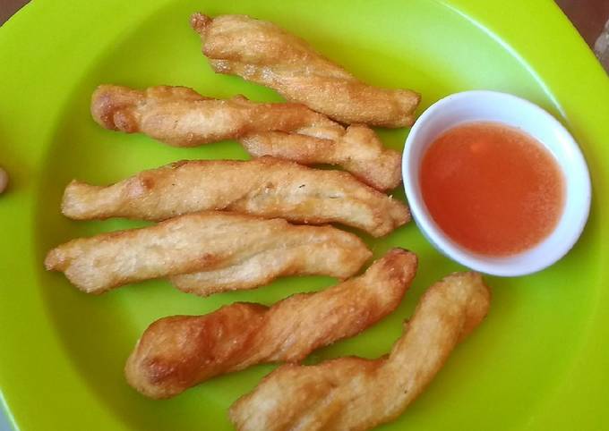 Langkah Mudah untuk Menyiapkan Cakwe (Modal Terigu 2rb dan fermipan) yang Bikin Ngiler