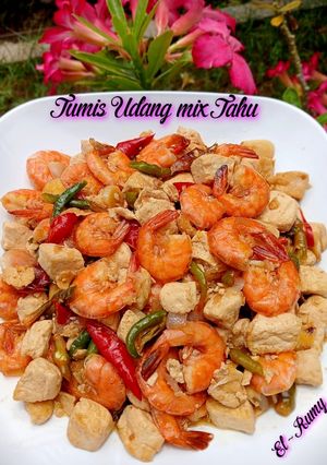 Foto resep Tumis Udang Tahu