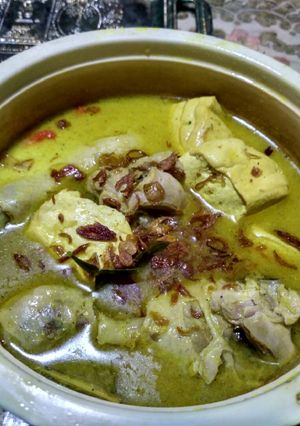 Foto resep Opor Ayam + Tahu