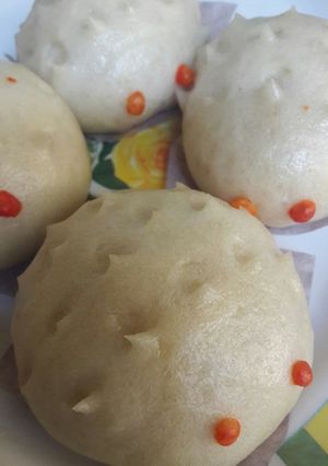 Foto resep Bakpau Karakter Landak Super Lembut