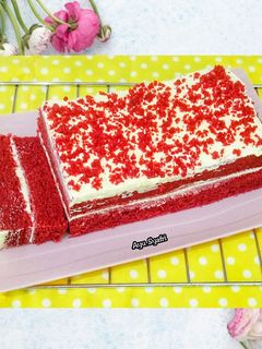 Foto resep Red Velvet Cake 'Gluten Free'