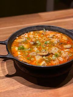Foto resep Sundubu Jiggae - Spicy Tofu Soup