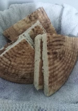 صورة لوصفة كسرة خفيفة ريشة 😍