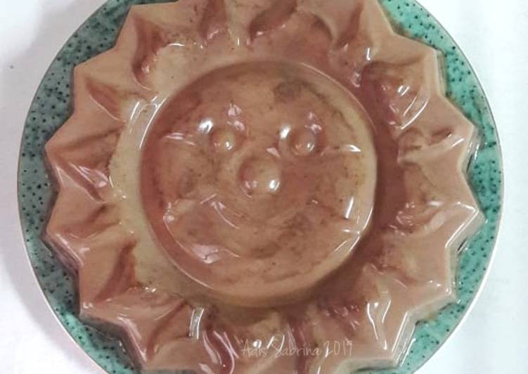 Resep Puding capcin aka cappuccino cincau | Cara Masak Puding capcin aka cappuccino cincau Yang Mudah Dan Praktis