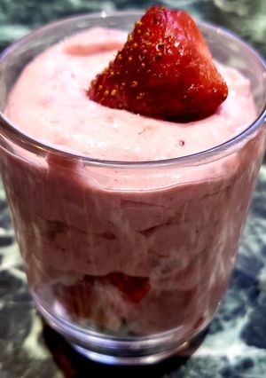 Eper hab recept fotója