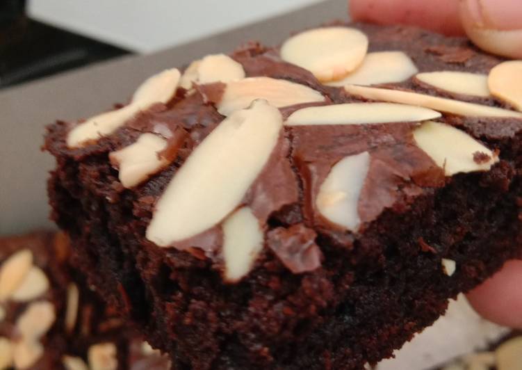 Brownies panggang shiny crust,,