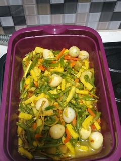 Foto resep Acar kuning telor puyuh