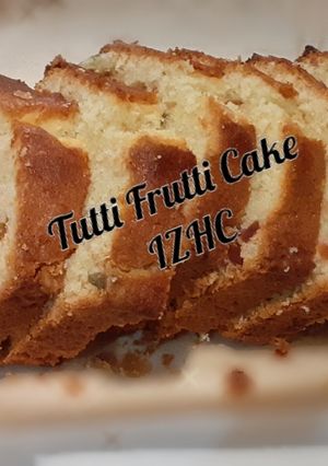 A picture of 🍰🍭Tutti Frutti Cake🍭🍰.