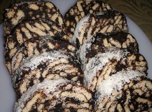 صورة لوصفة ليزي كيك بطعم القهوة وجوز الهند