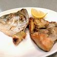 Grilled Salmon Head / Kepala Salmon Panggang Mudah Sehat Lezat