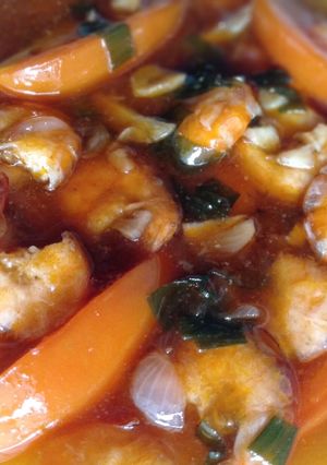Foto resep Udang asam manis no ribet