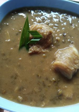 Foto resep Bubur Durian Kacang Ijo