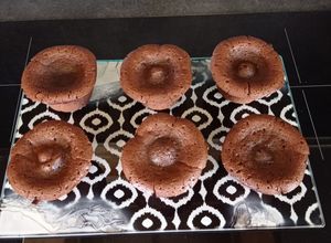 Une photo de Fondant chocolat au cake factory