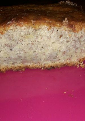 Una foto de Budín de banana