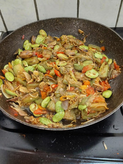Foto resep Tumis terong pete teri medan
