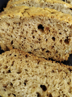 Una foto de Budín de manzana rápido