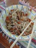 Chop suey de pollo
