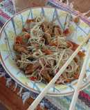 Chop suey de pollo