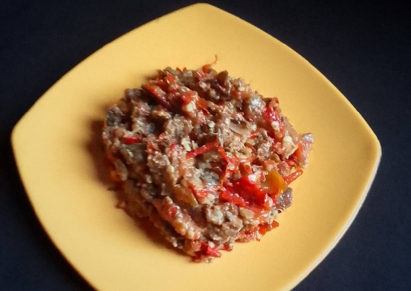Sambel tempe semangit khas jogja