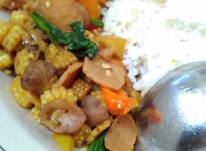 Foto resep Tumis posol jamur kancing