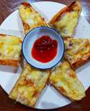 Bánh mì pizza phô mai cấp tốc