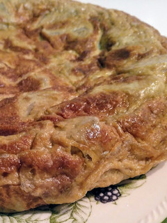 Una foto de Tortilla de alcachofas