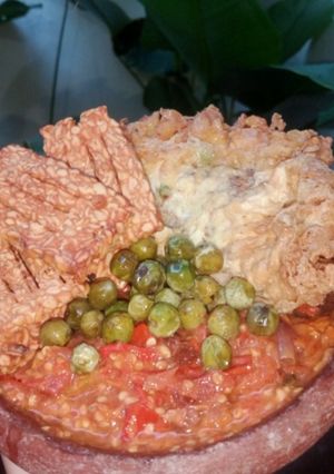 Foto resep Telur barendo sambel tomat