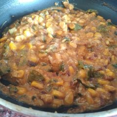 A picture of Corn Capsicum.
